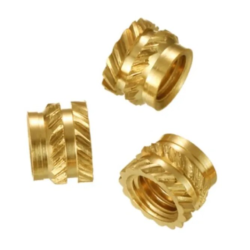 M2 x 3 mm Pirinç Insert Somun (1-99 Adet) 